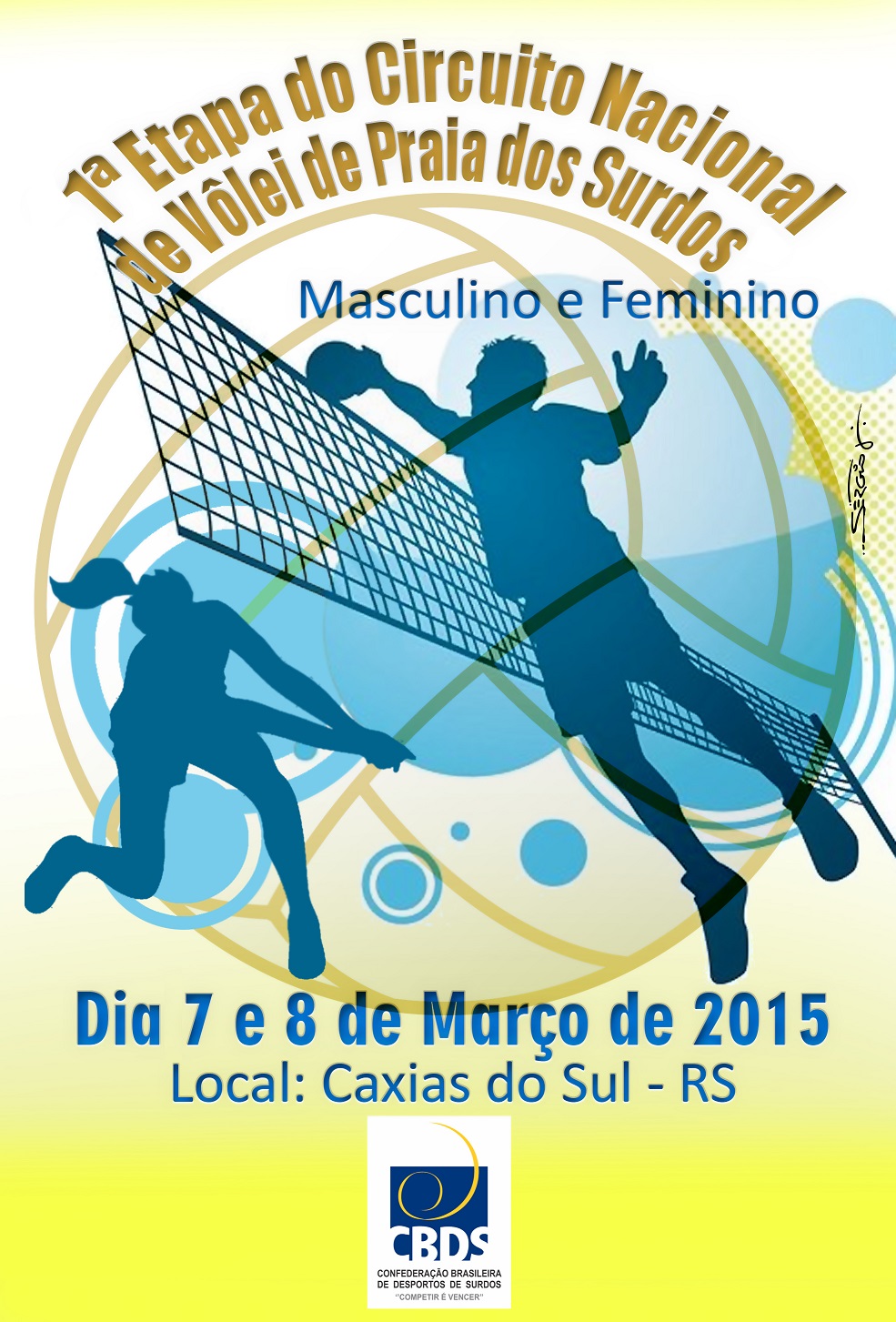 1 Etapa Circ Nacional de Volei de Praia 2015