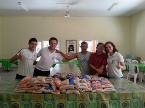 Doação de Alimentos na Comunidade Bethania