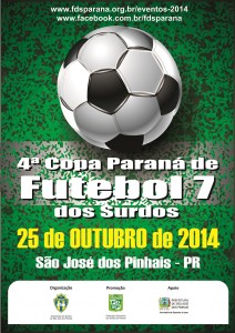 4a Copa Paraná de Futebol Sete dos Surdos 2014