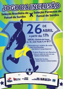 Amistoso de Futsal em Belém 2014