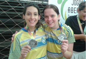 Daniela/Josiane em 2º lugar da Categoria Dupla Feminina