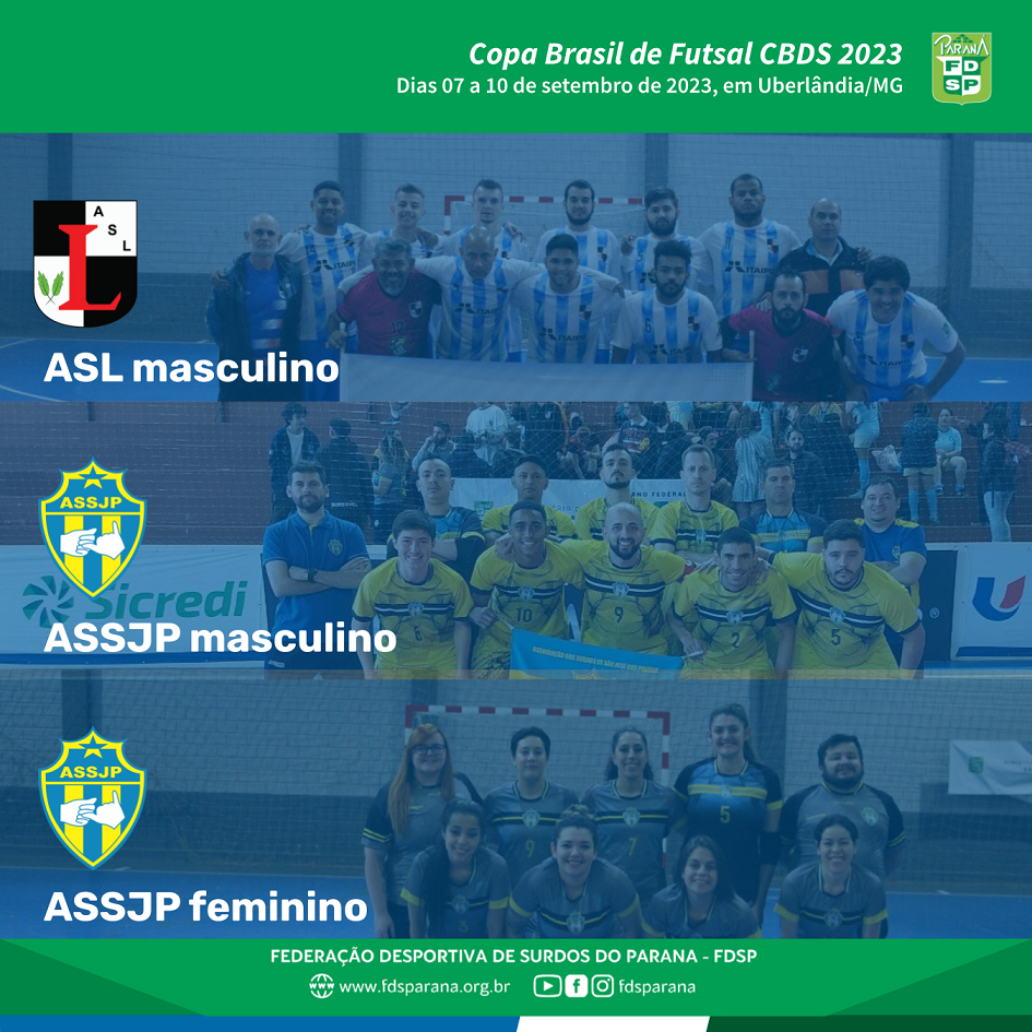 CARTAZ Equipes participantes - Copa Brasil 2023