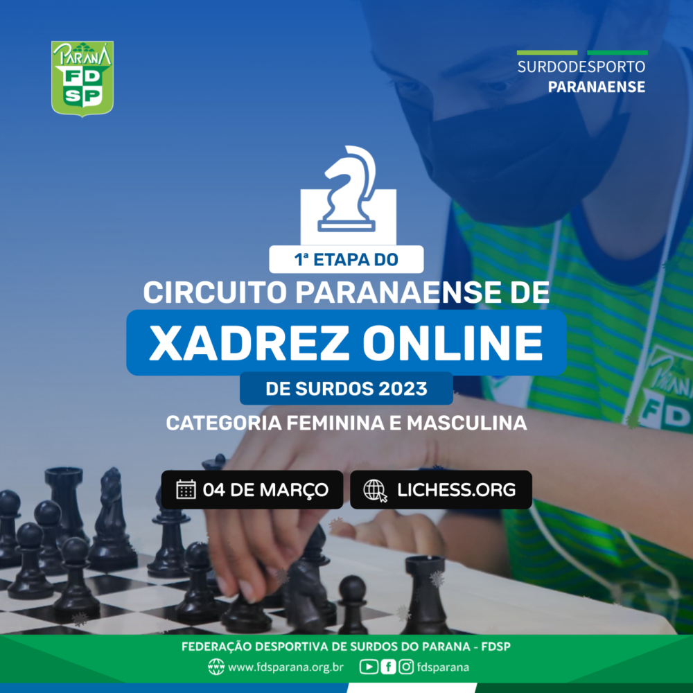 CIRCUITO PARANAENSE DE XADREZ ONLINE - ETAPA 1