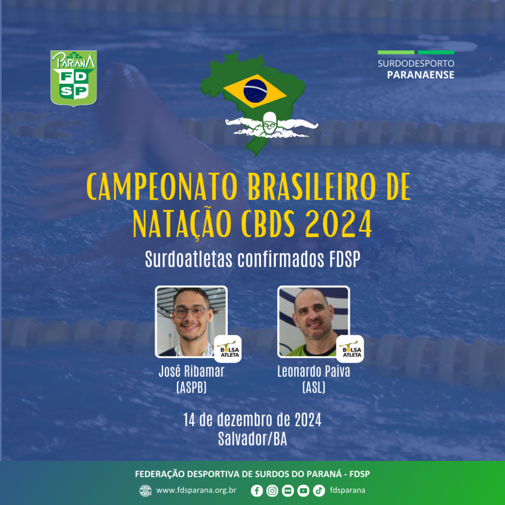 Camp. Brasileiro Natação 2024 CBDS