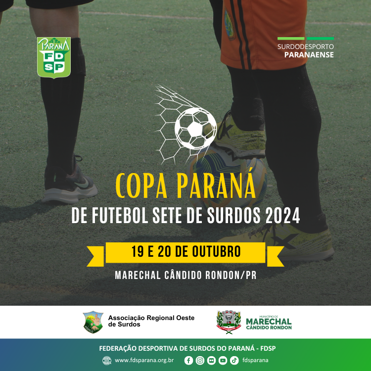 Cartaz - Copa PR Fut Sete 2024