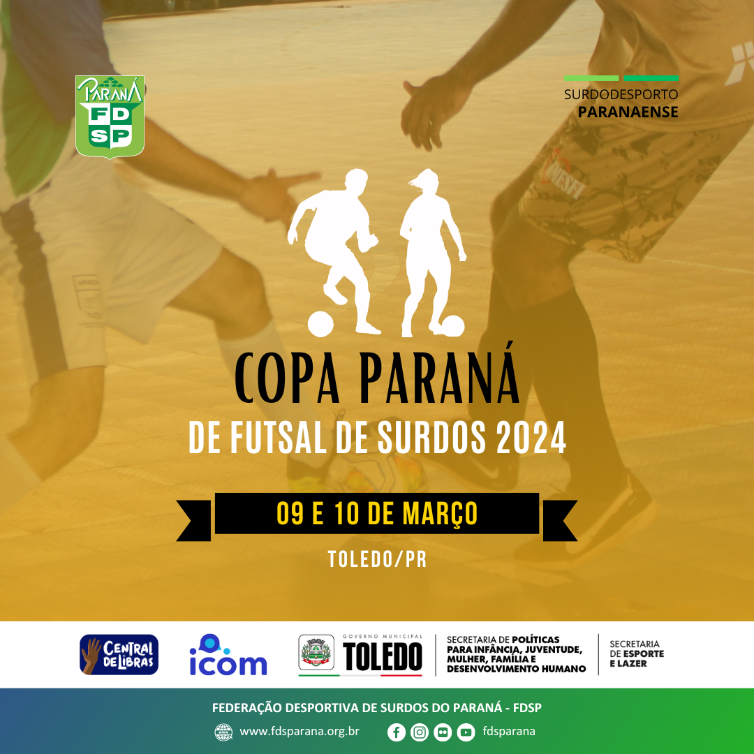 Cartaz - Copa PR Futsal 2024 - versão final