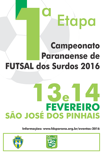 Futsal 1etapa Campeonato Paranaense