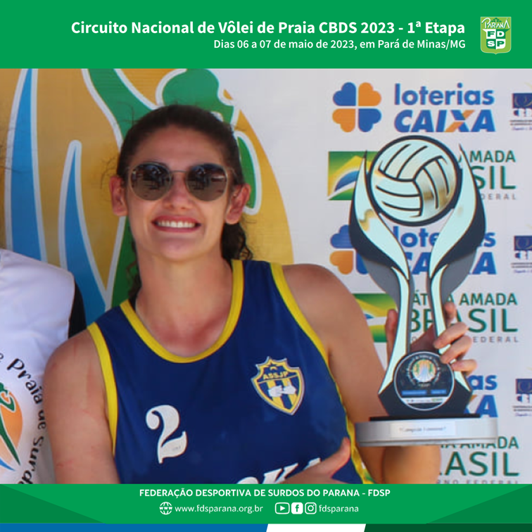 Participação da FDSP no Brasileiro de Vôlei de Praia 2023 - Pará de Minas - MG