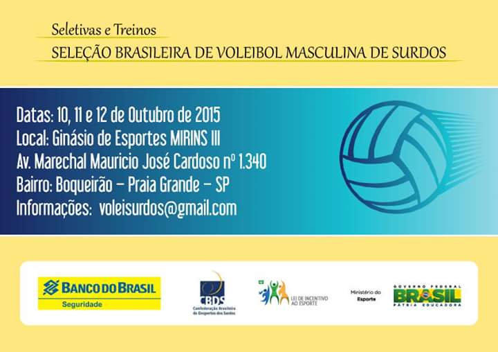 Seletiva de Volei out.2015