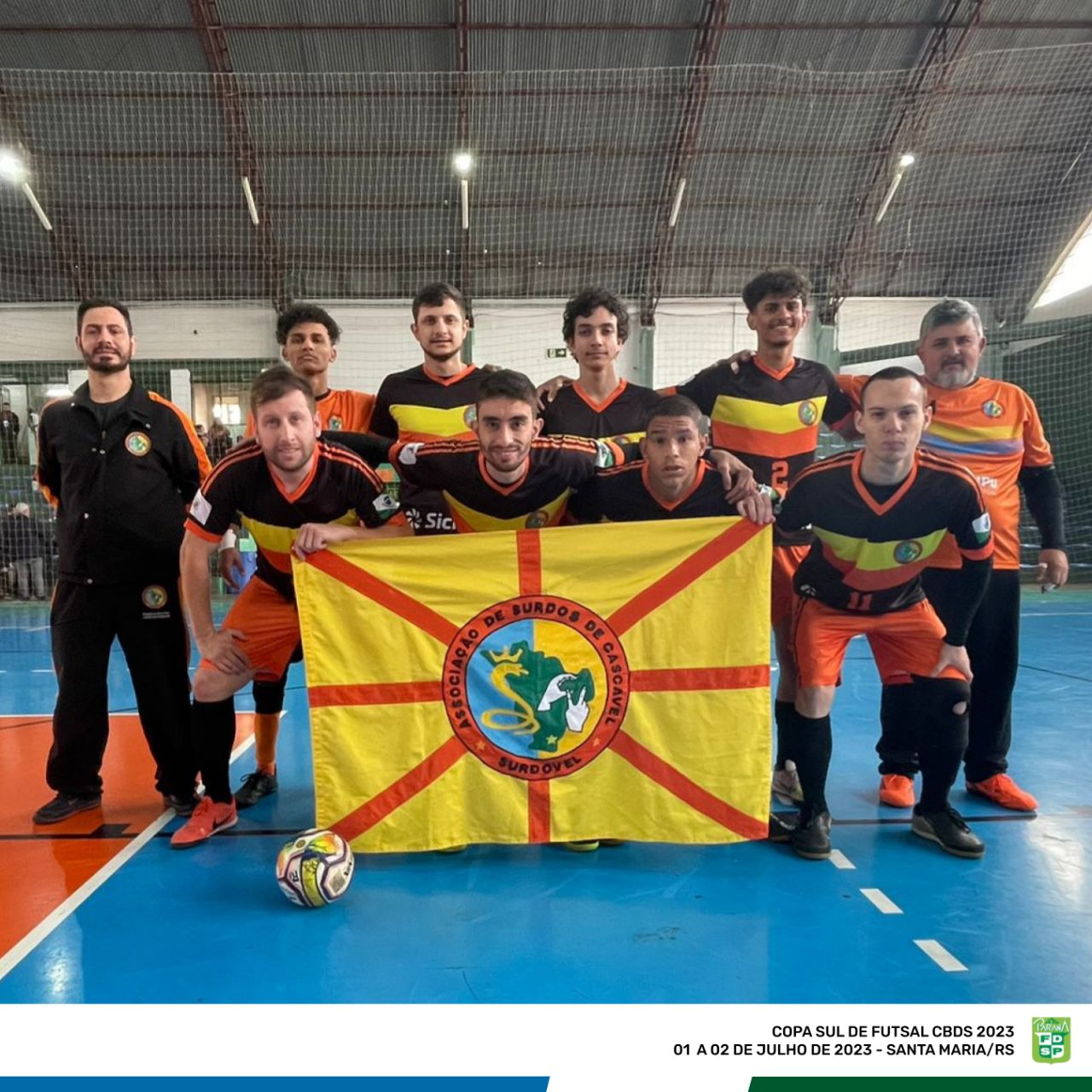 Surdovel na Copa Sul de Futsal CBDS 2023