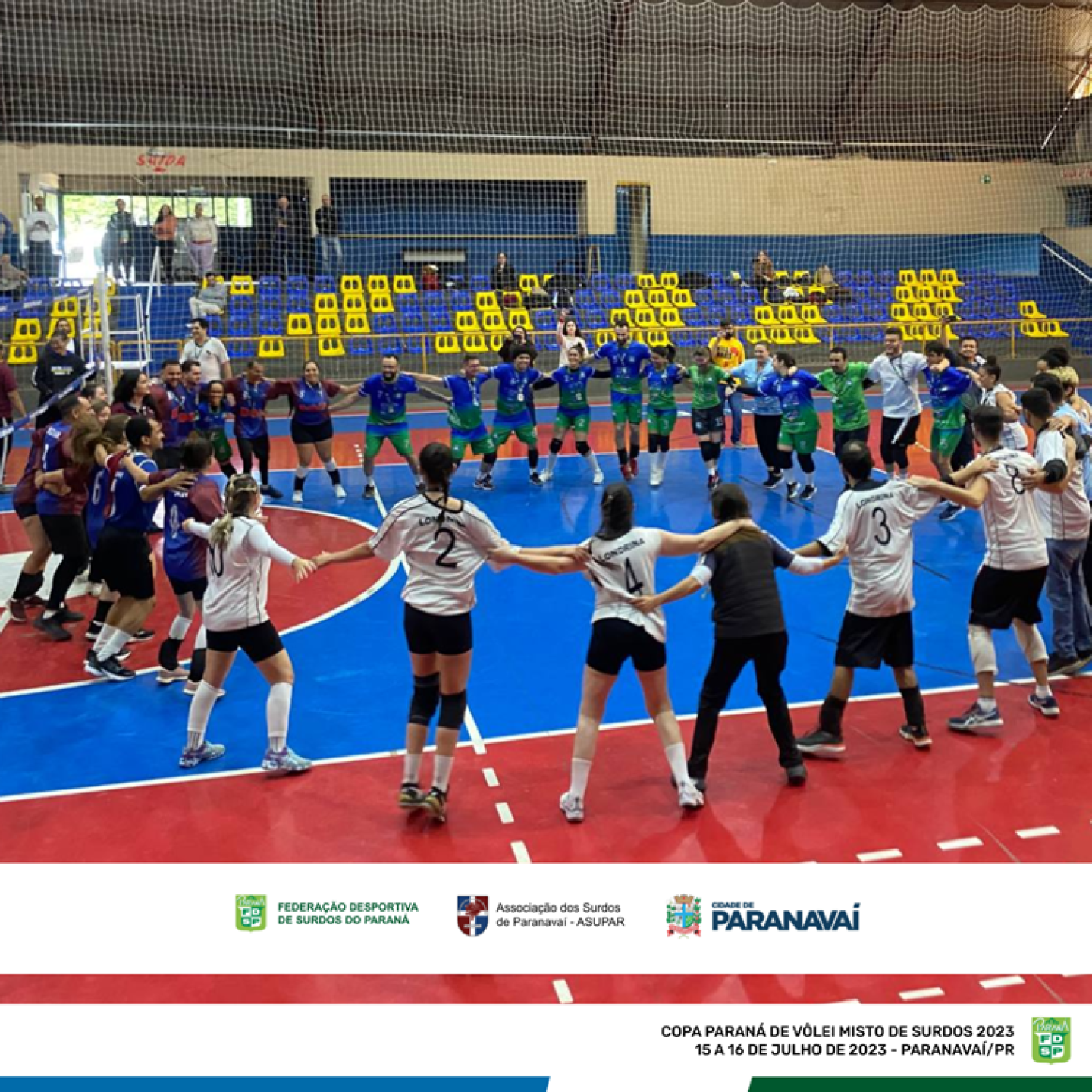 COPA PARANÁ DE VÔLEI MISTO DE SURDOS 2023 FDSP
