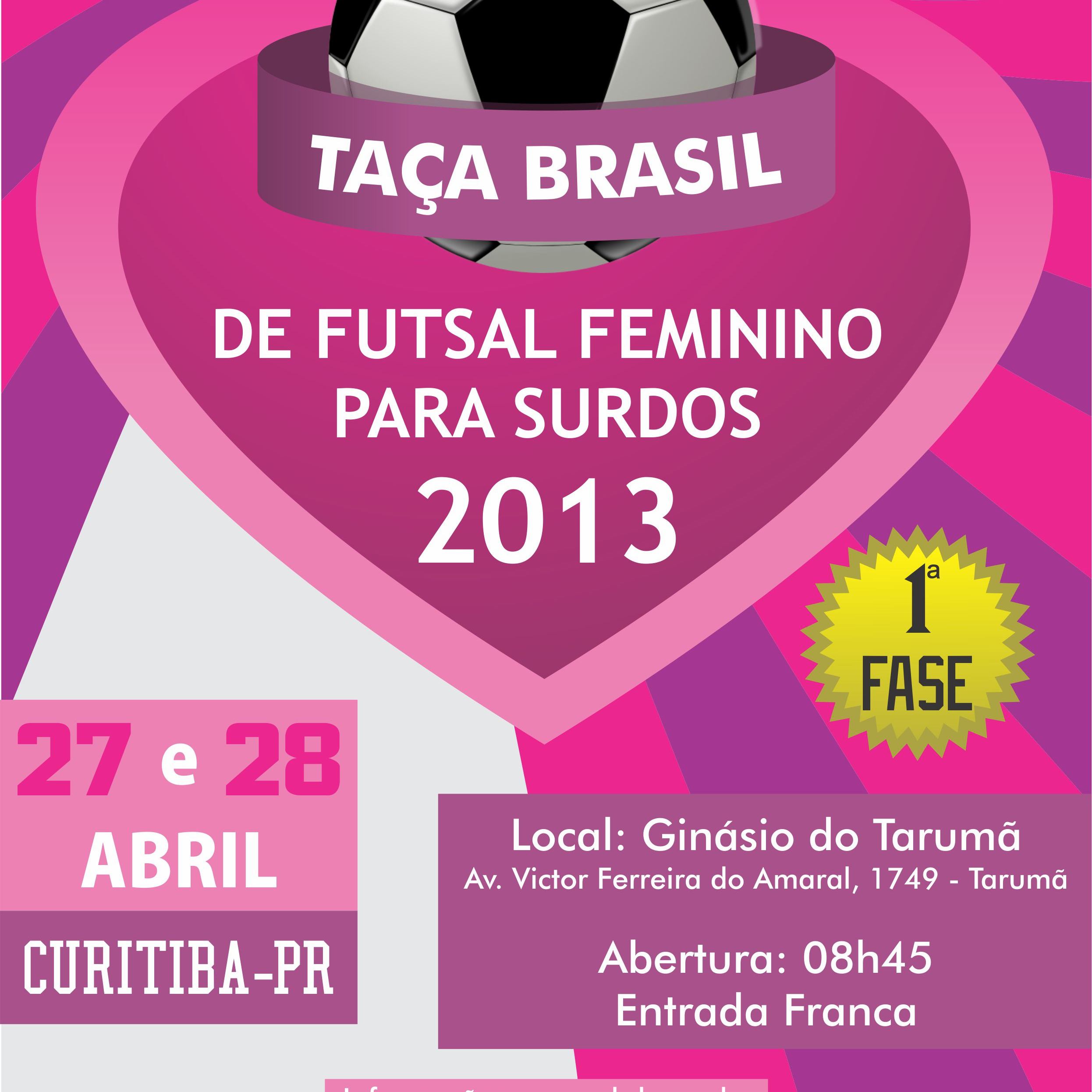 1ª Fase da Taça Brasil de Futsal feminino 2013