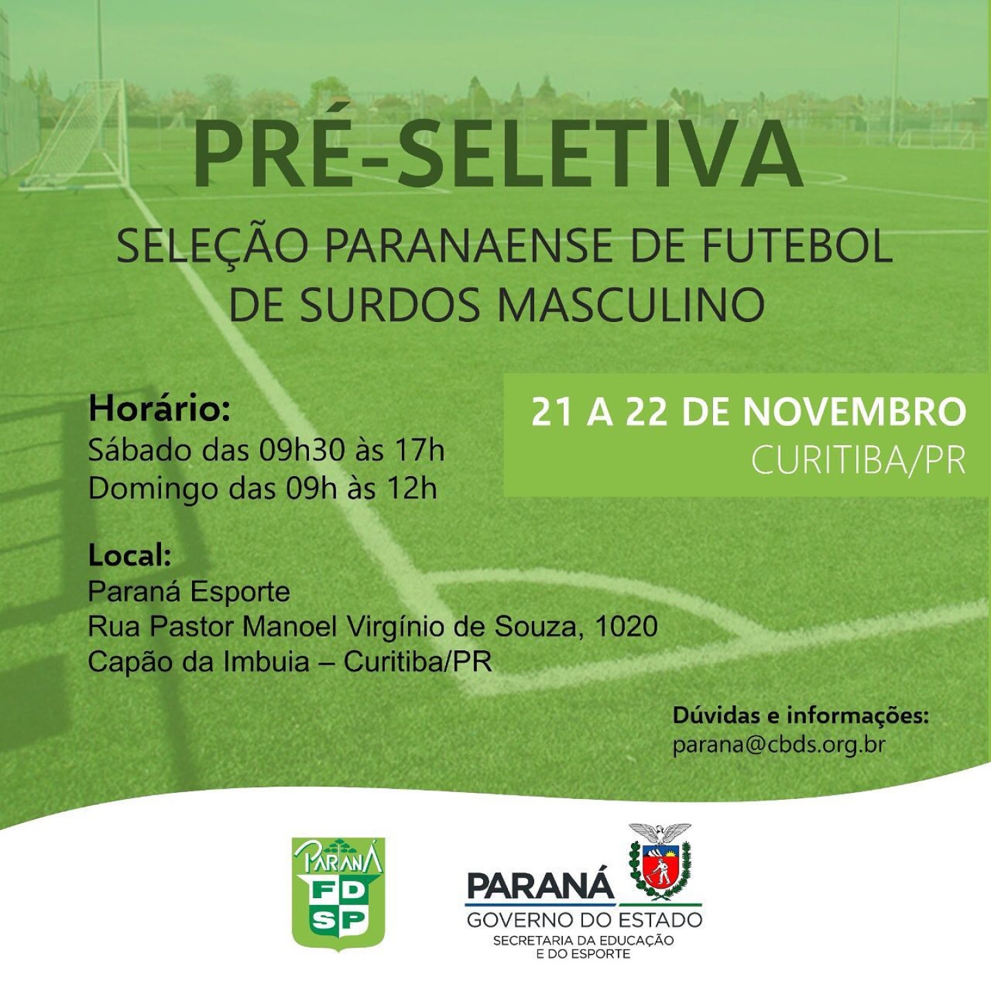 Pre-seletiva da FDSP