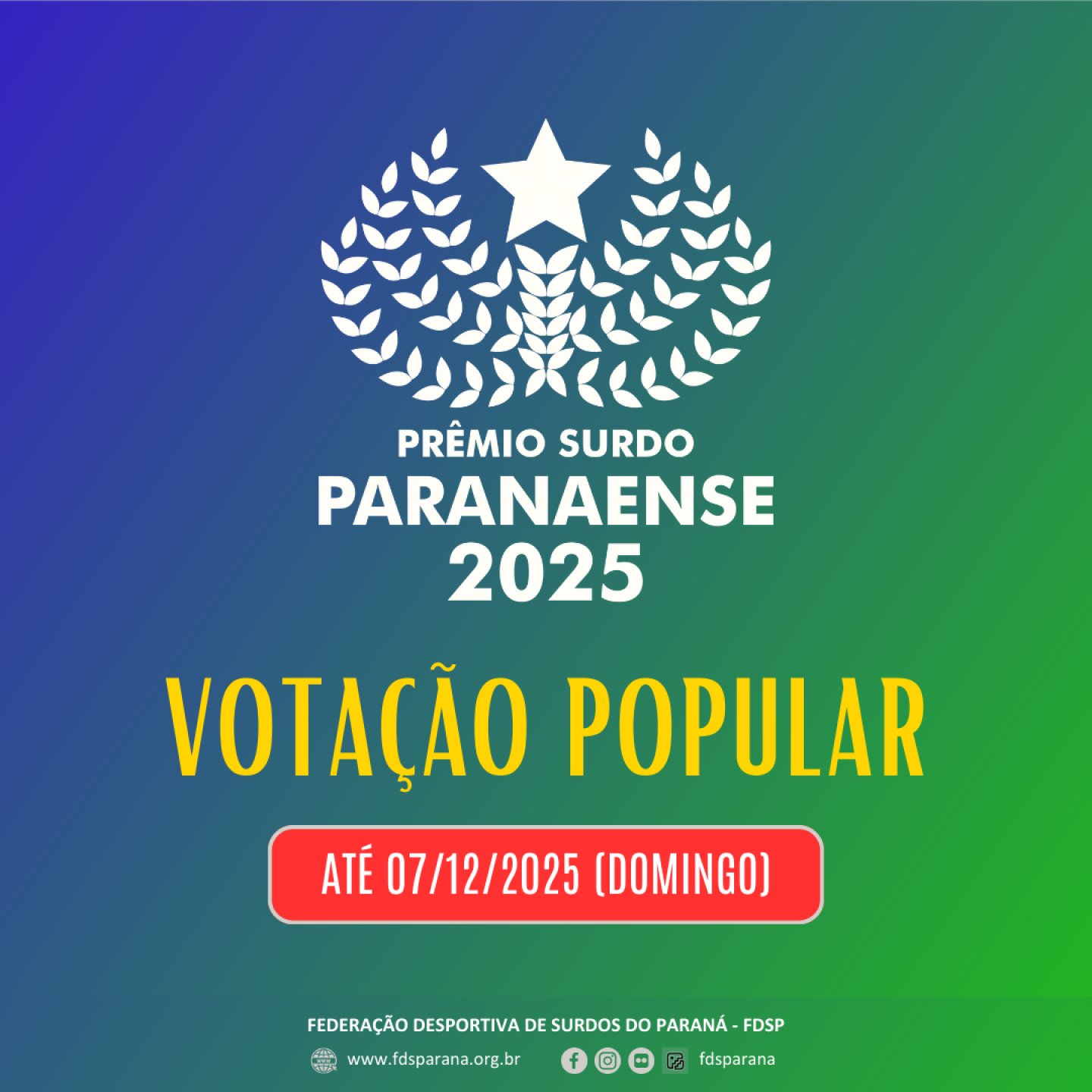 Capa de Votação 2025