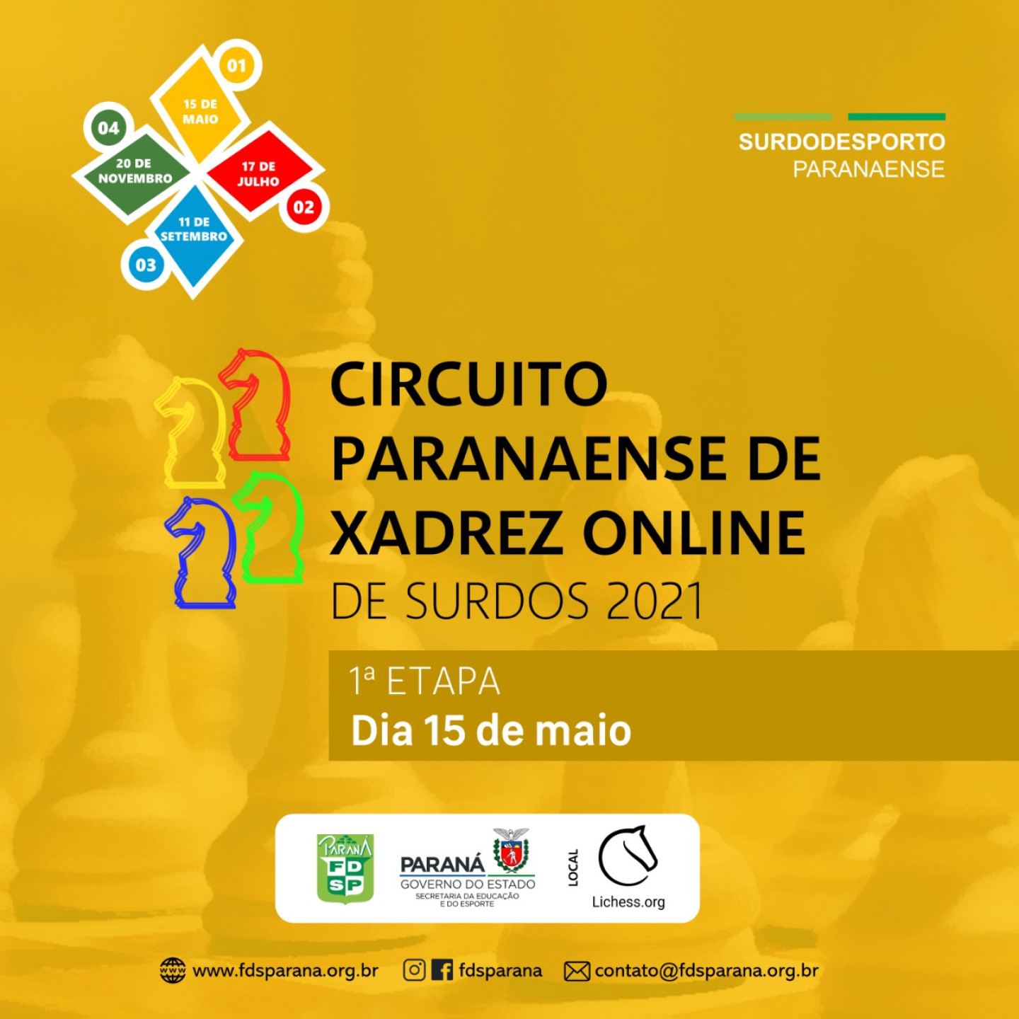 Xadrez Online 1 Etapa 2021