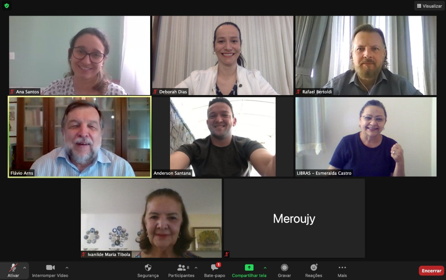 Reuniao com Sr. Flavio Arns 05.05.2021