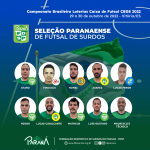 Seleção PR Futsal 2022