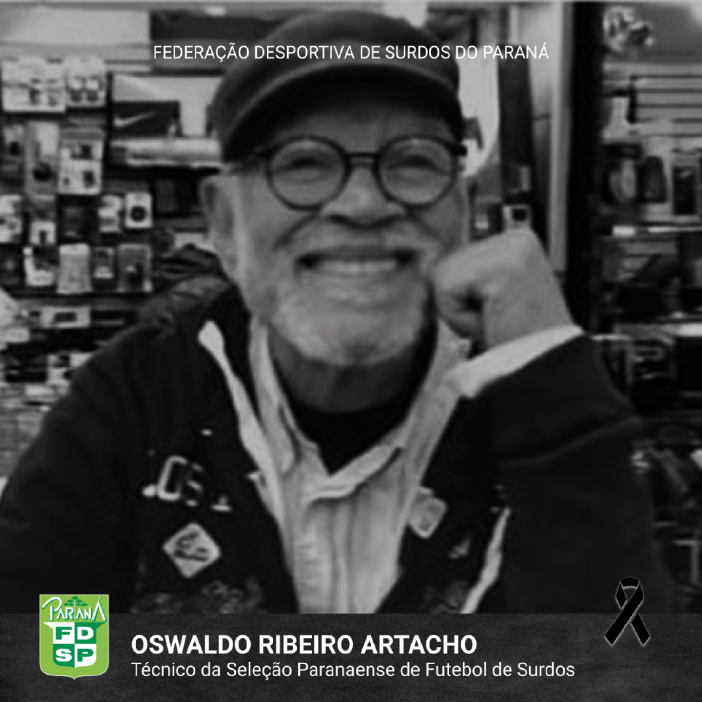 Nota de Falecimento - Oswaldo Artacho