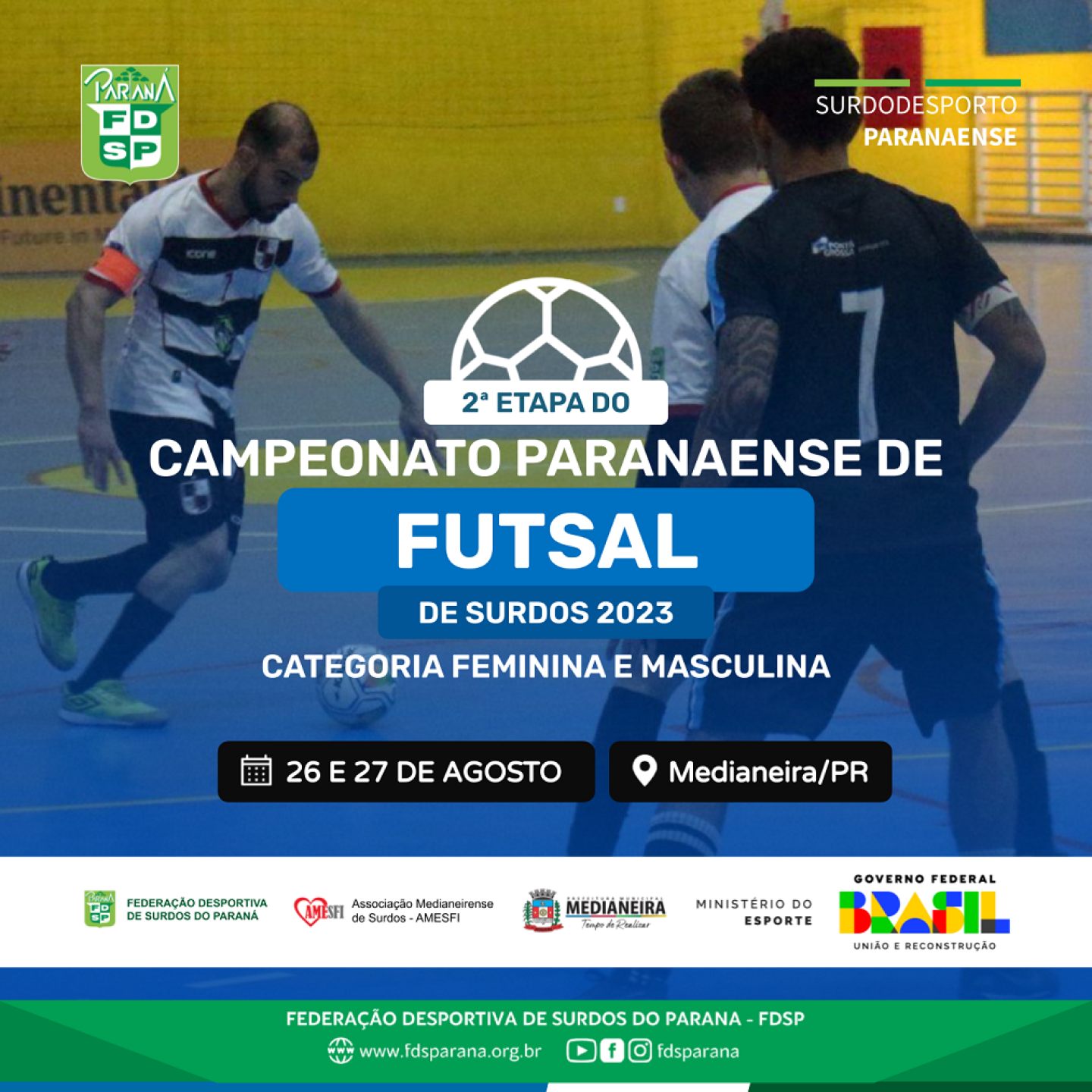 2 Etapa Futsal 2023 - Medianeira