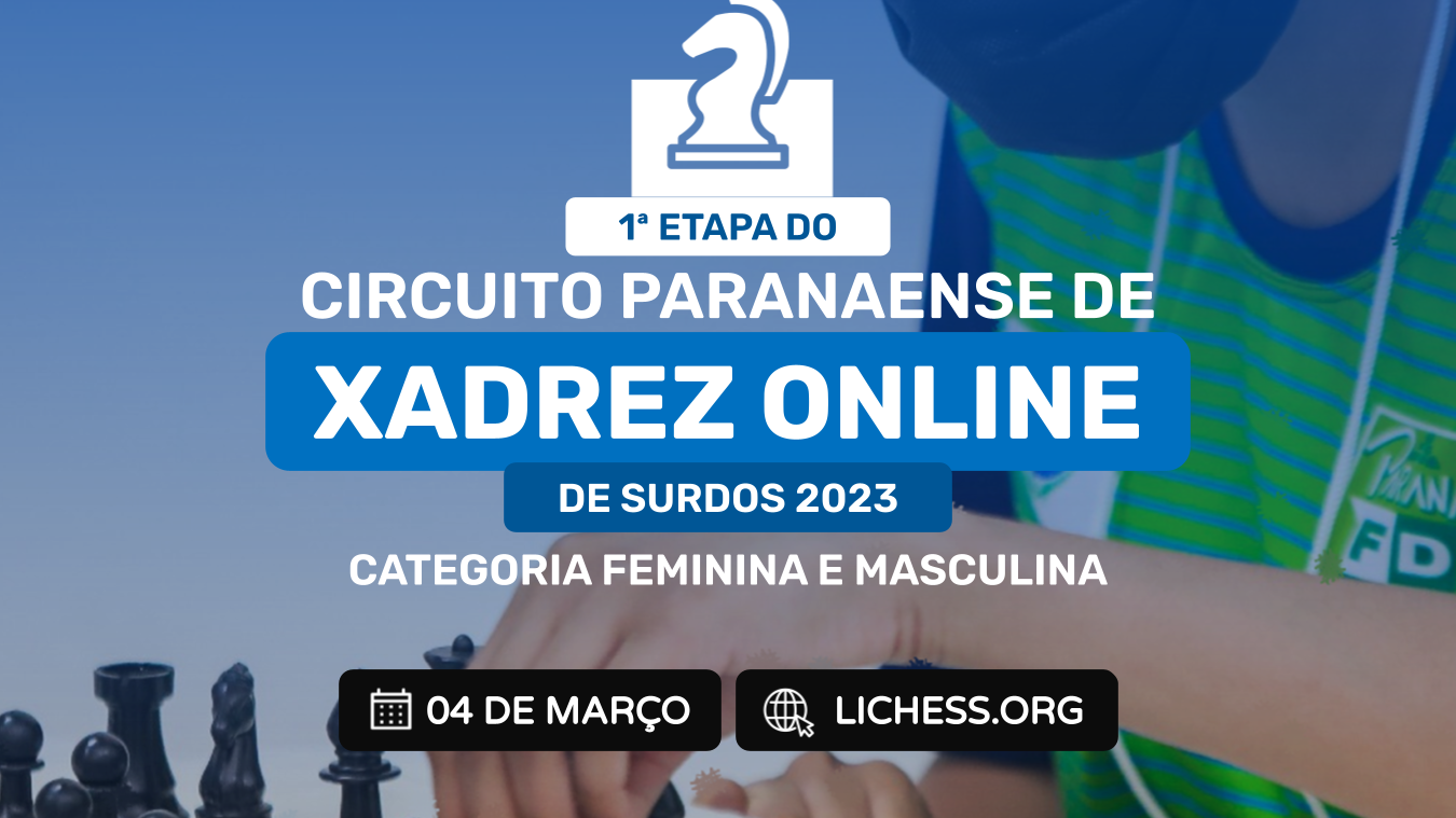 CIRCUITO PARANAENSE DE XADREZ ONLINE - ETAPA 1
