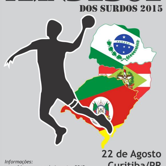 Cartaz Campeonato Sul Brasileiro Handebol 2014