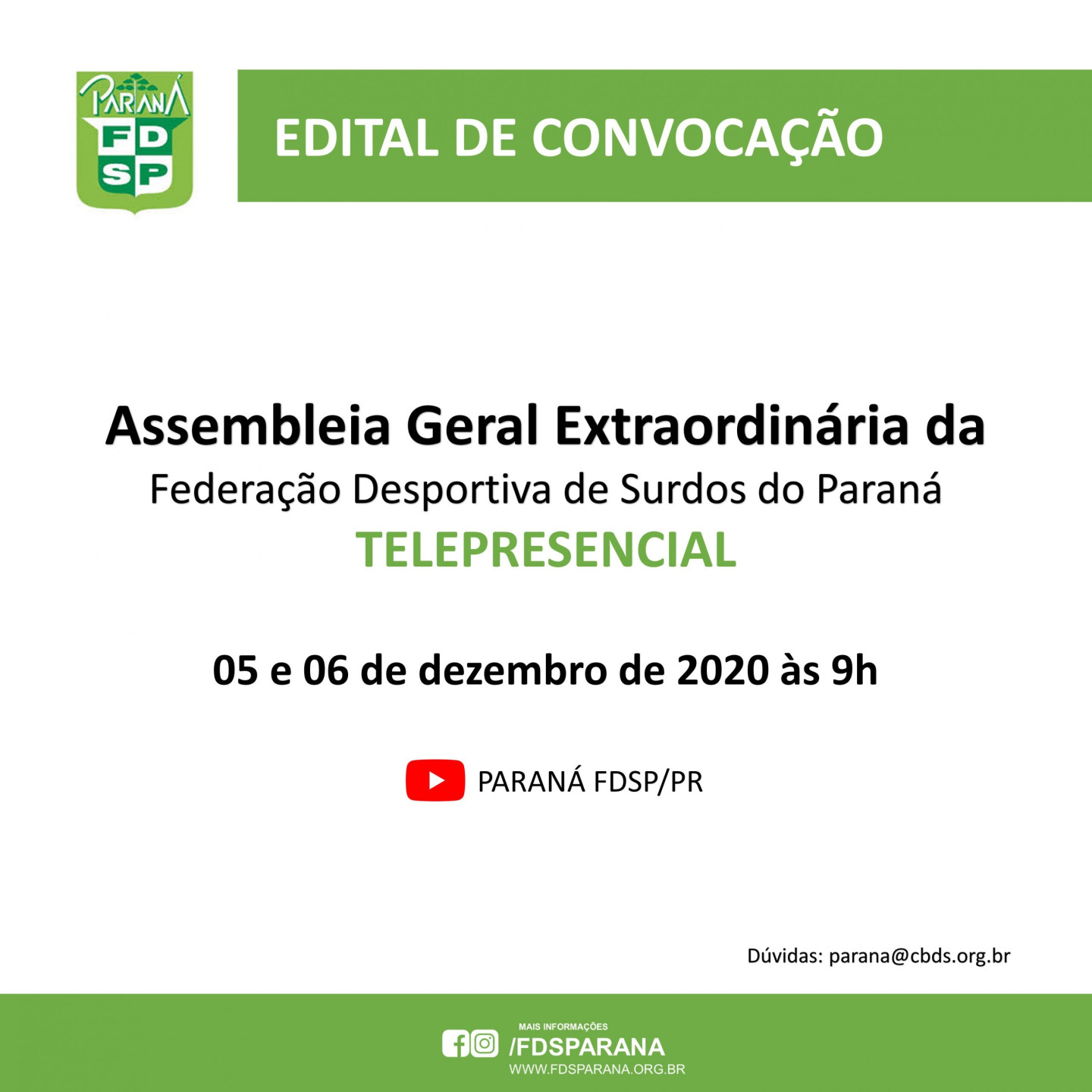 Edital de AGE 05 e 06.12.2020