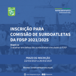 Inscrição CS-FDSP 2021-2025