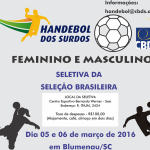 Seletiva de Handebol março2016