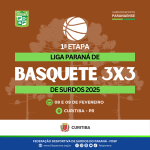 Cartaz 2025 - 1 etapa basquete 3x3