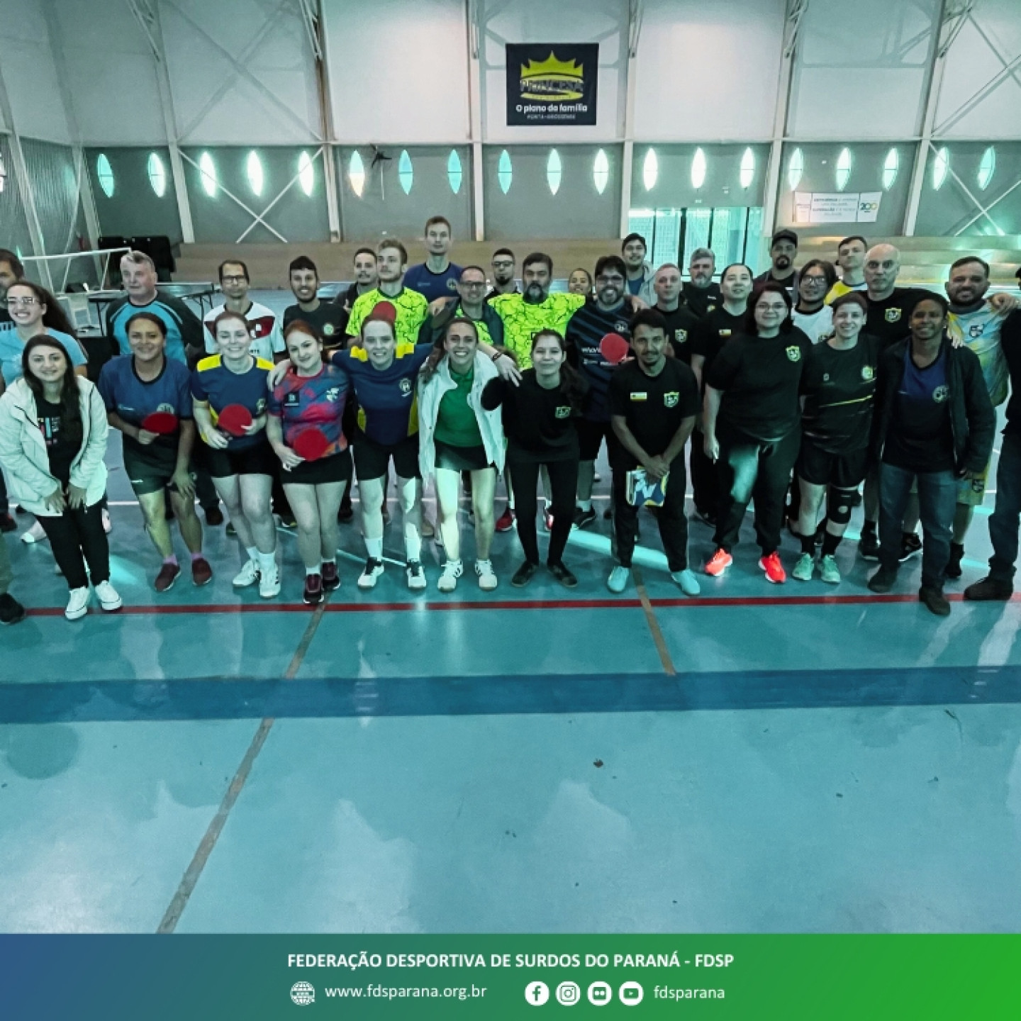 1ª Etapa do Circuito Paranaense de Tênis de Mesa de Surdos 2024 - 0-