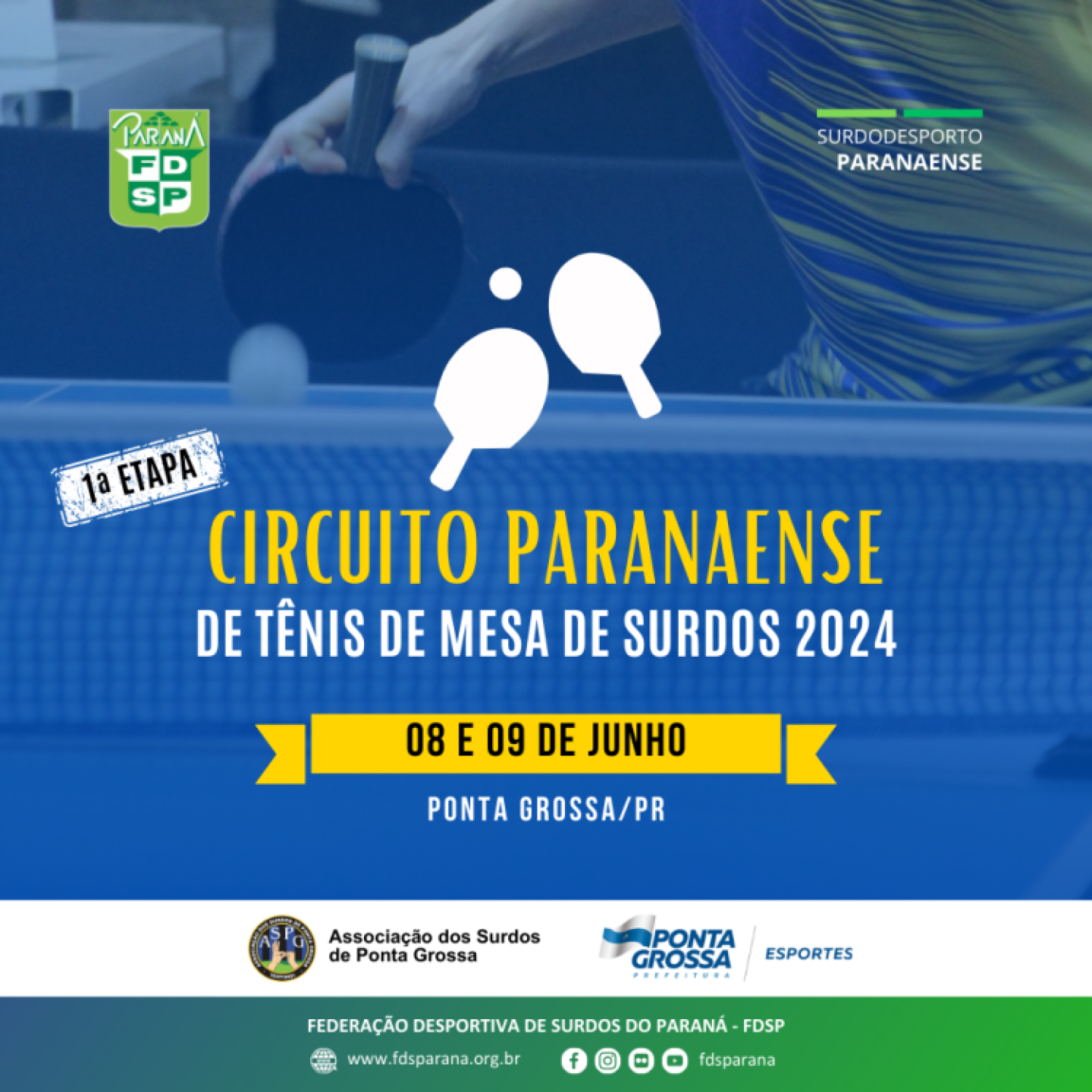 Cartaz - 1 etapa TM 2024 oficial