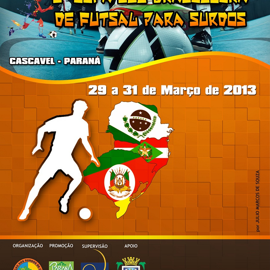 5 Copa Sul Brasileira de Futsal Cartaz