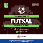 Cartaz 2025 - Copa PR Futsal