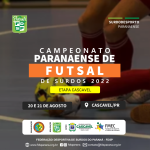 Cartaz Cascavel Futsal