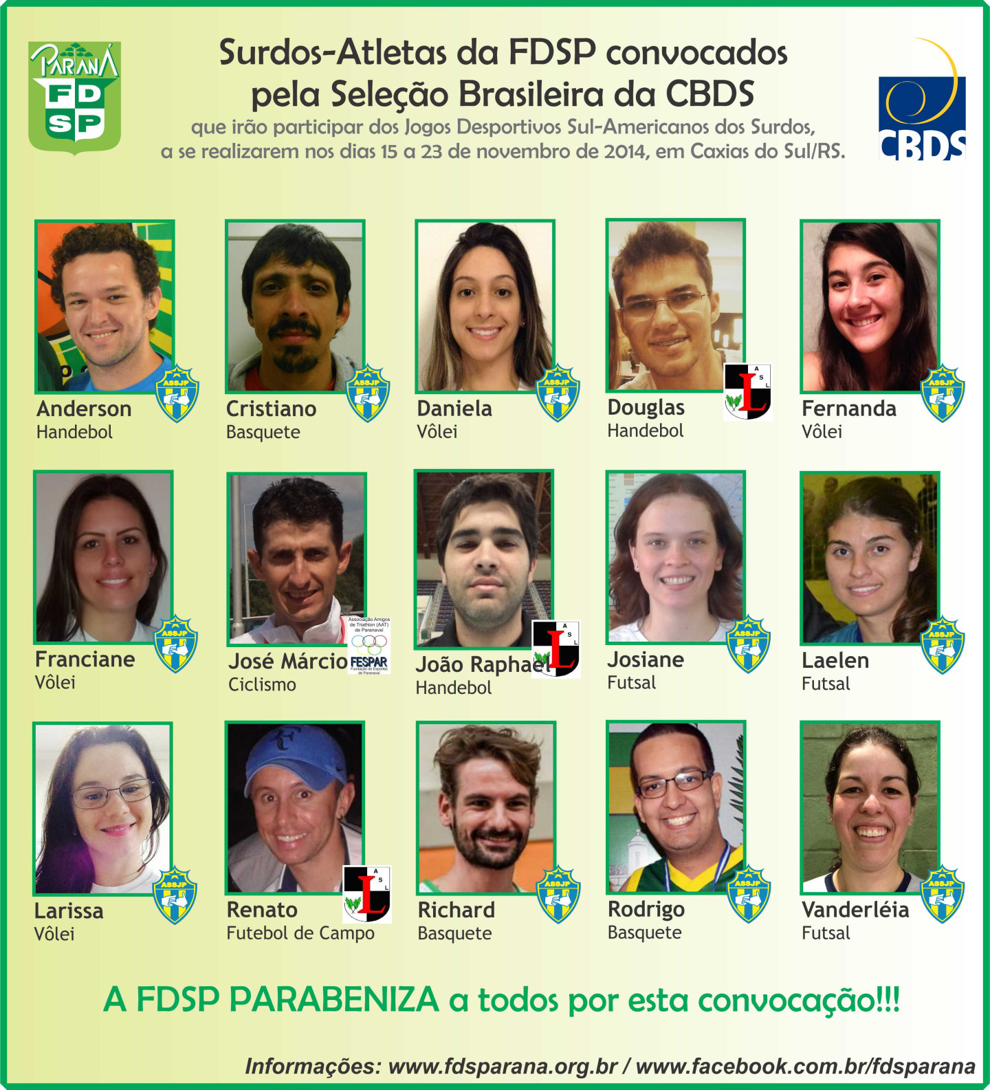 CONVOCAÇÃO CBDS2014 - Tamanho Reduzido para Site