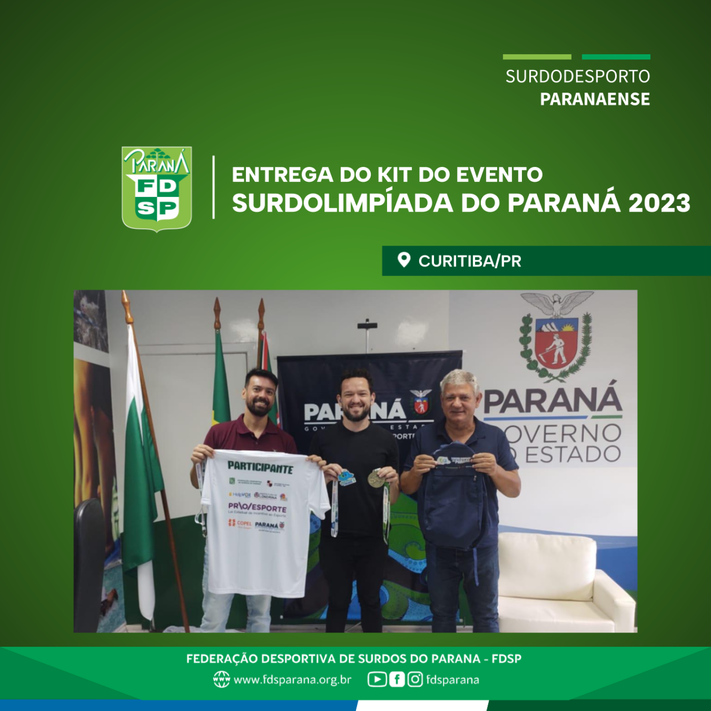 SPR 2023 - Entreda do kit para SEPR