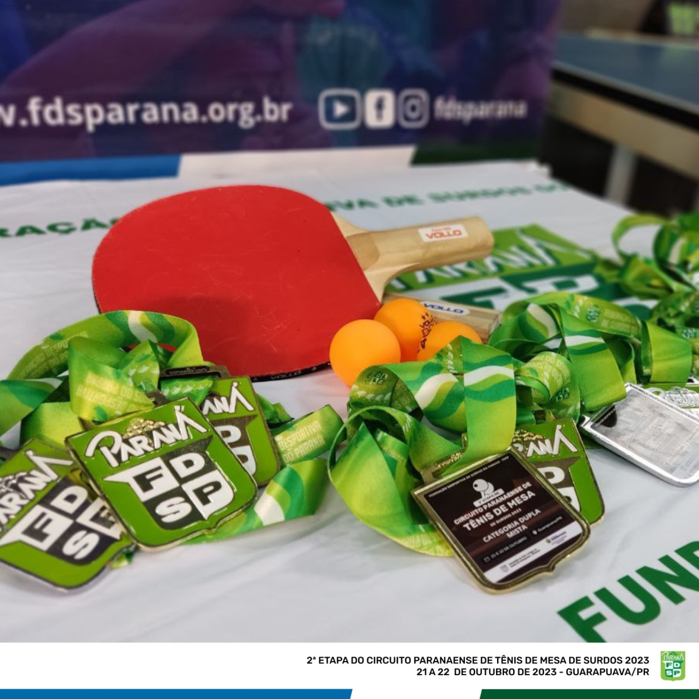 Segunda Etapa do Circuito Paranaense de Tênis de Mesa de Surdos 2023 Guararapuava FDSP (2)