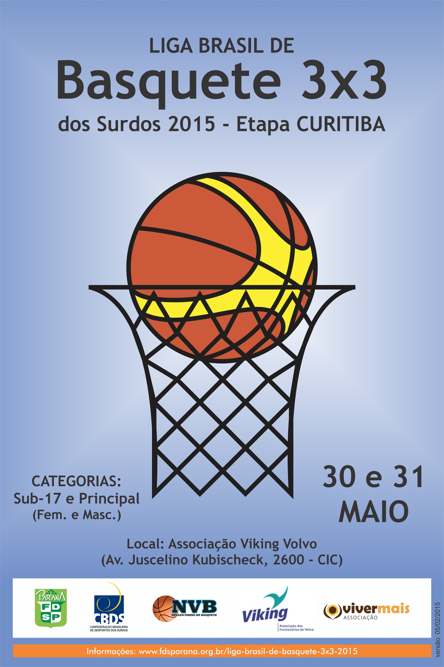 Basquete 3x3 - Liga Brasil 1etapa v.05.02.2015