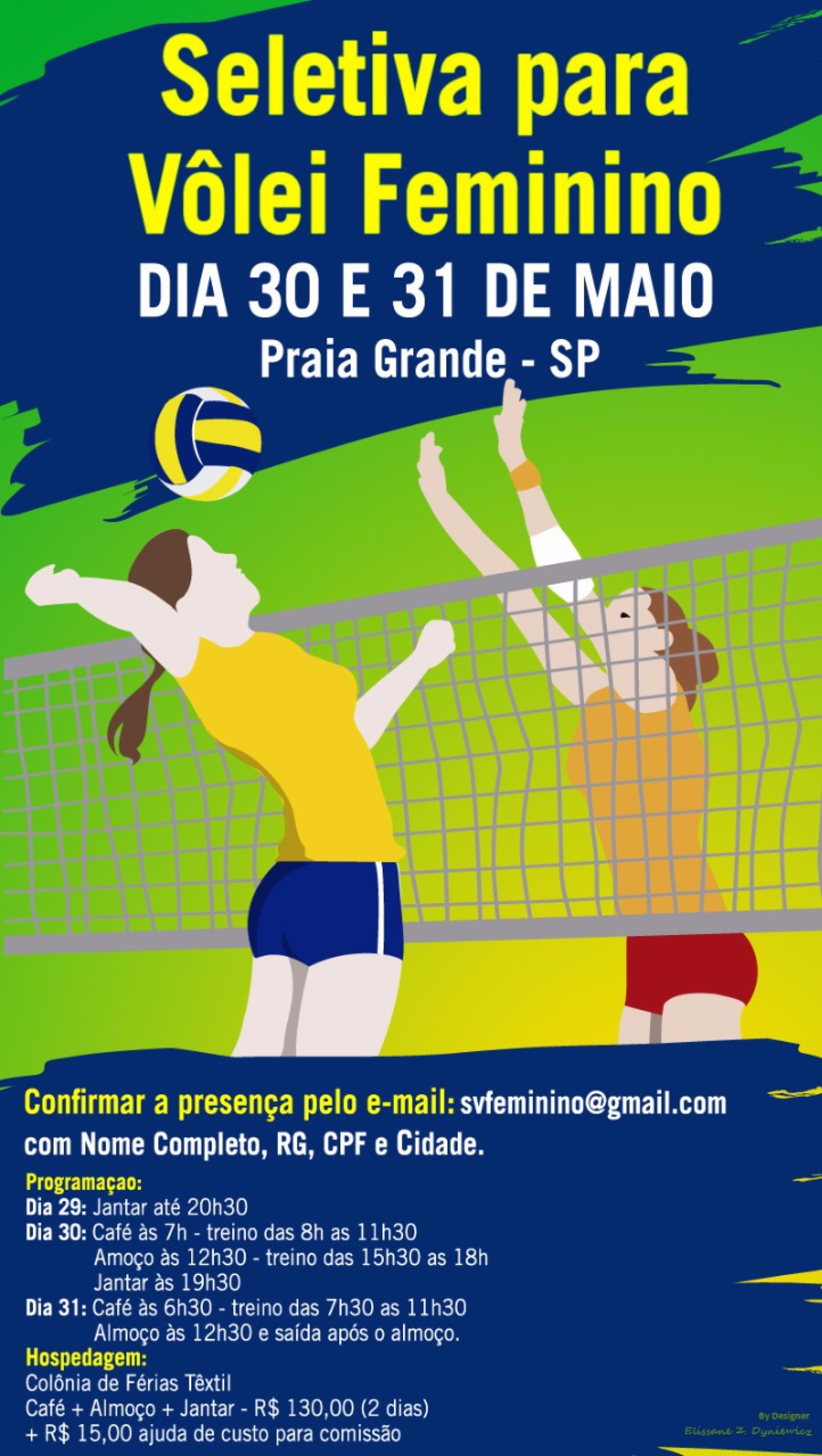 seletiva voleibol