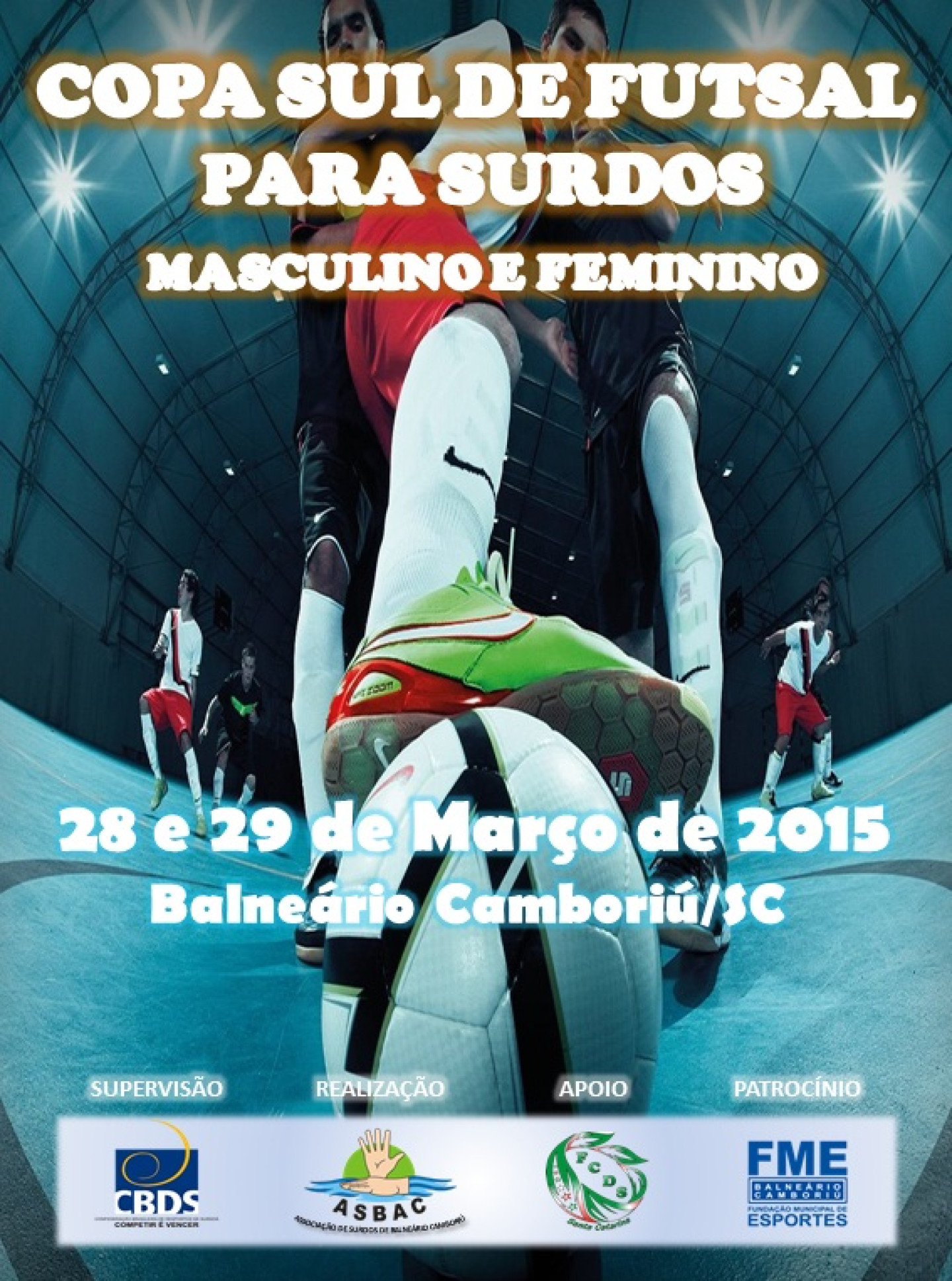 Cartaz Copa Sul Futsal